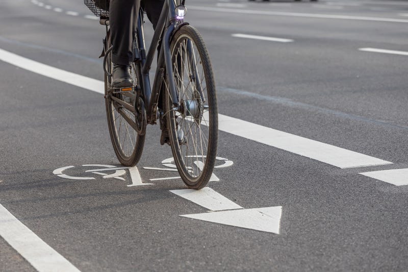 A 46-year-old man was killed while cycling in Williamsburg after getting hit with a van.