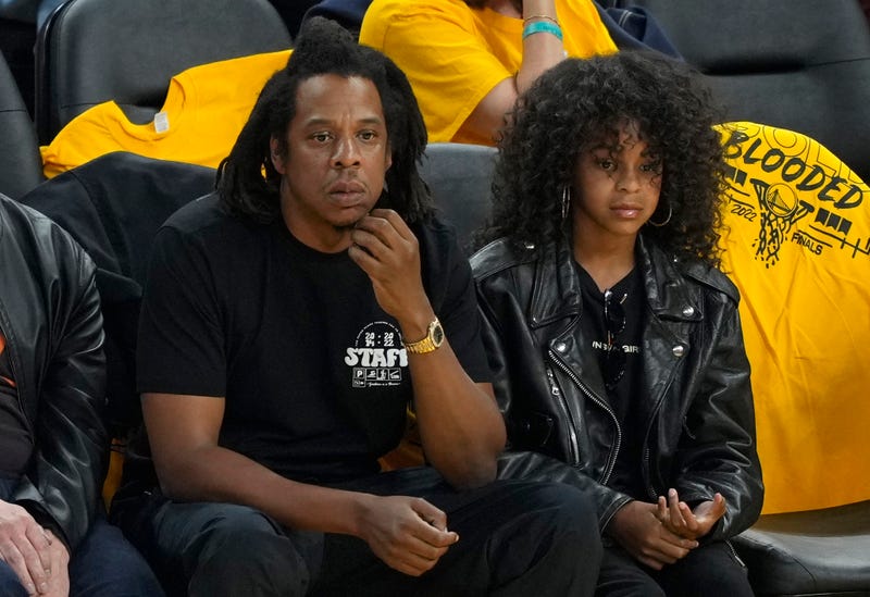 Jay Z and Blue Ivy