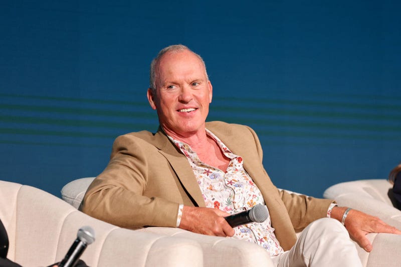 : Michael Keaton speaks onstage during the special screening and Q&A Event for Hulu's "DOPESICK" at El Capitan Theatre on June 14, 2022 in Los Angeles, California. 