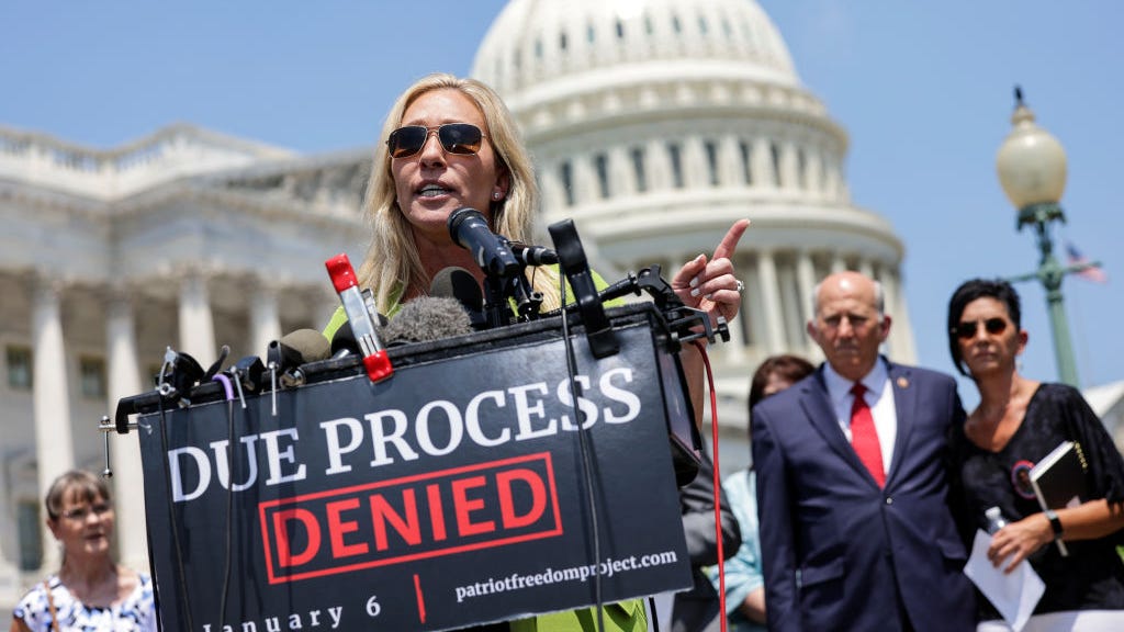 Marjorie Taylor Greene and other House Republicans plan to visit Jan. 6 arrestees in jail