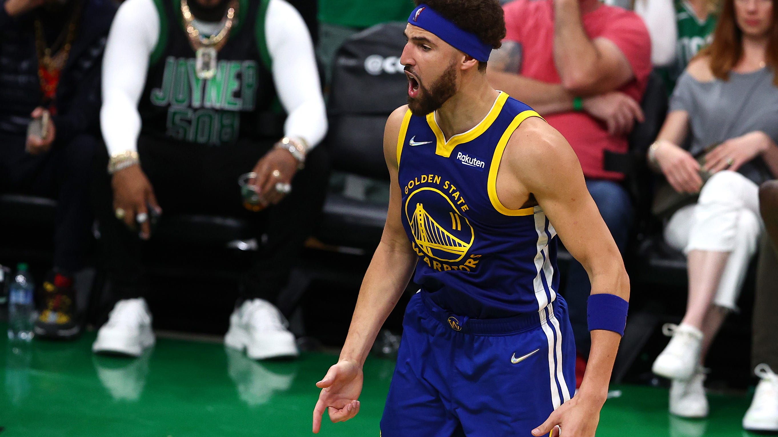 Klay Thompson not pleased with 2K giving him same three-point rating as Luke Kennard and Desmond Bane
