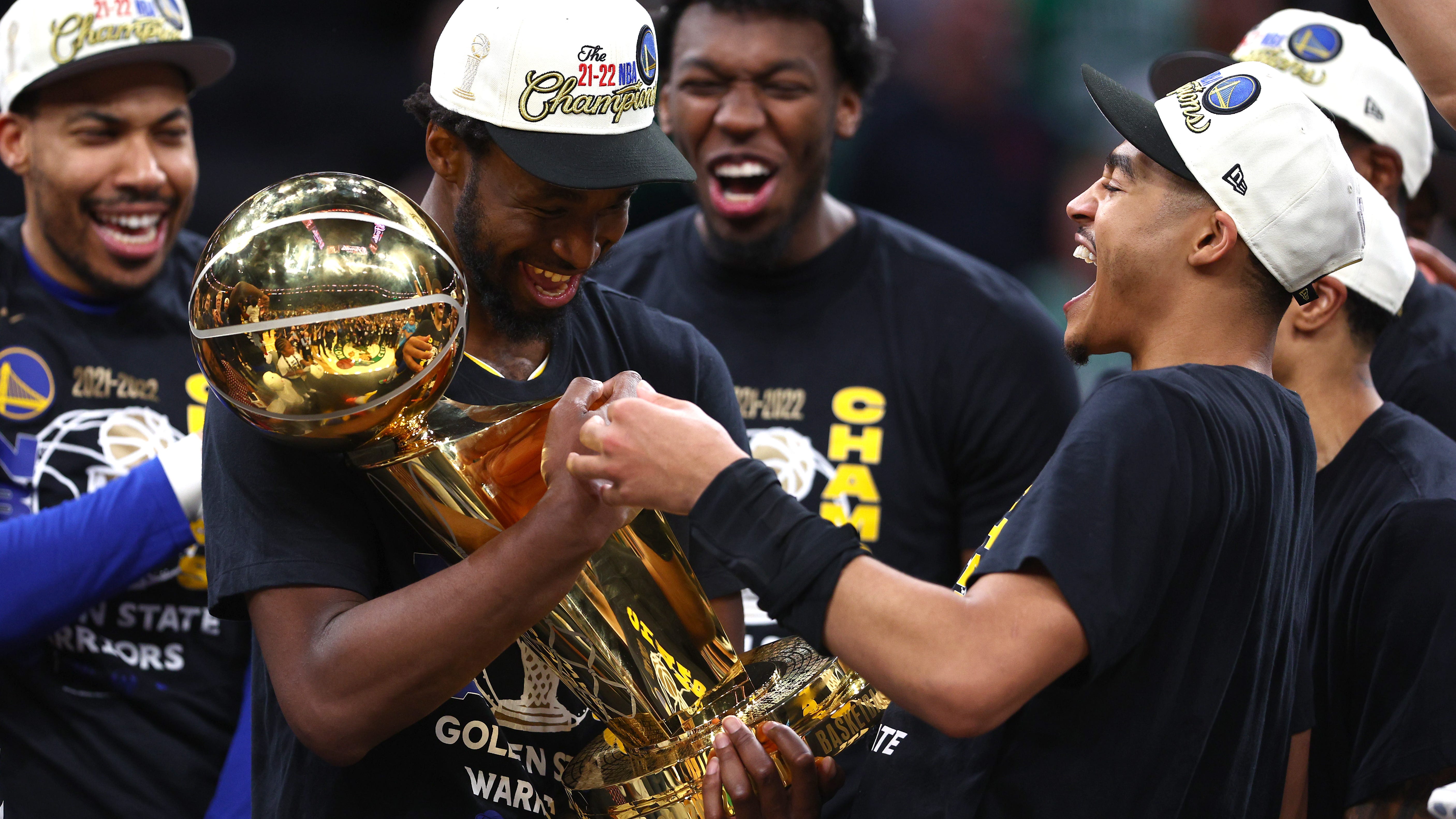 Jordan Poole to Andrew Wiggins: ‘We about to get a bag’