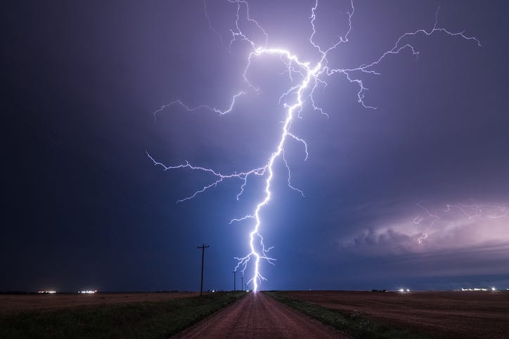 Florida loses its crown as biggest lightning rod in the US. Here's the new winner