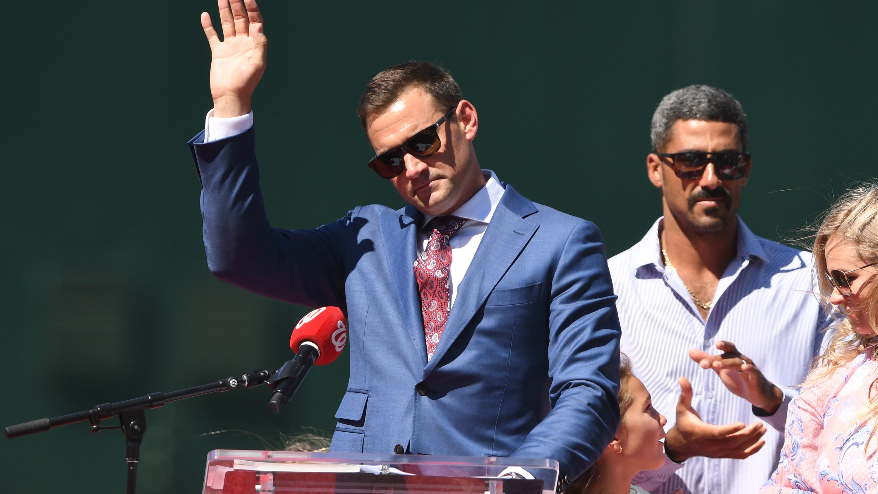 Sights and sounds from Ryan Zimmerman's number retirement ceremony