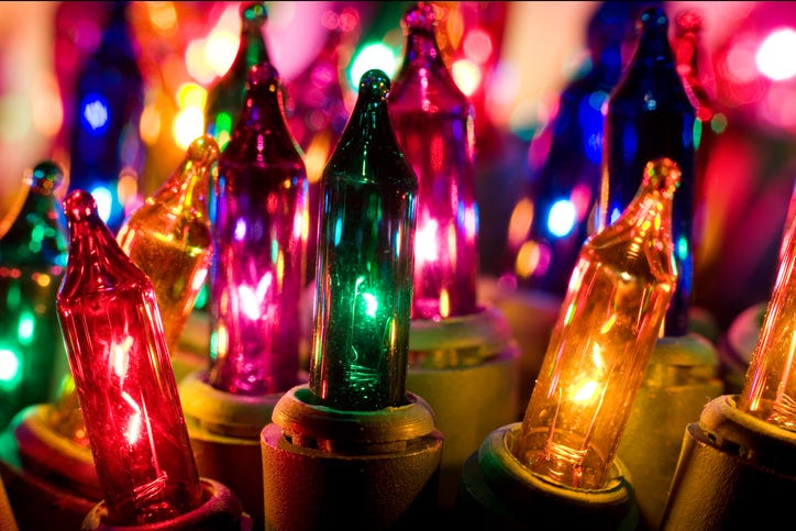 Christmas lights