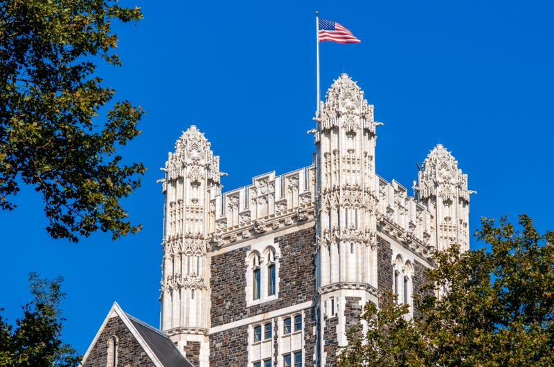 The main campus of the City College of New York in Hamilton Heights