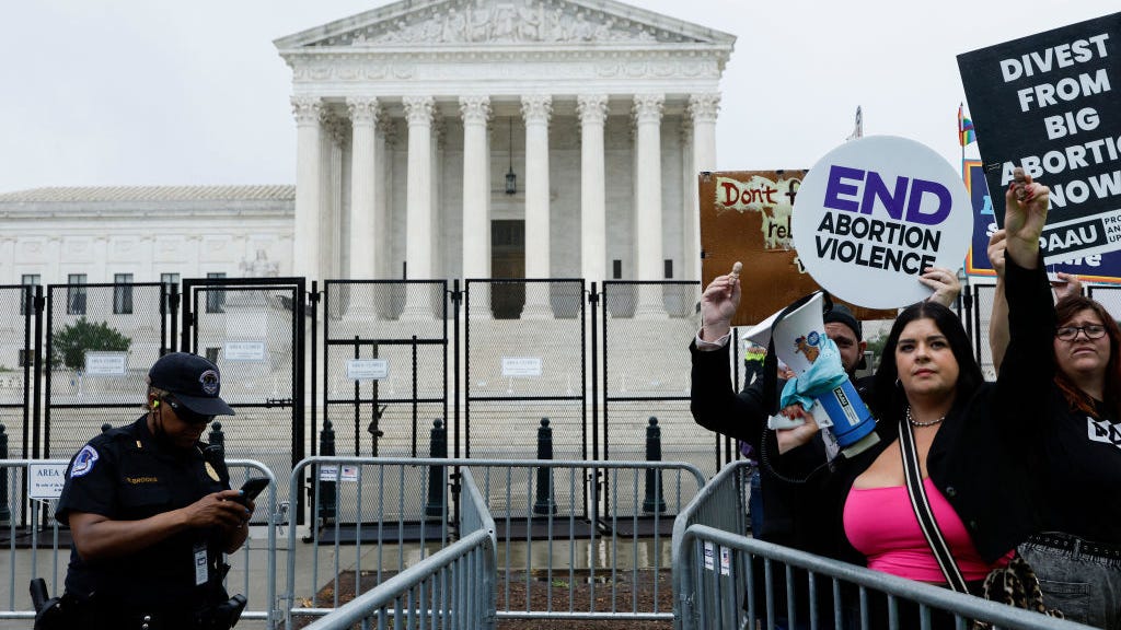 Supreme Court overturns Roe v. Wade; states can ban abortion
