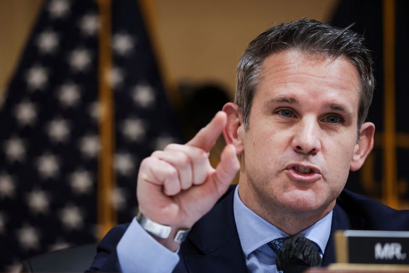 U.S. Rep. Adam Kinzinger (R-IL) delivers closing remarks during the fifth hearing by the House Select Committee to Investigate the January 6th Attack on the U.S. Capitol in the Cannon House Office Building on June 23, 2022 in Washington, DC. The bipartisan committee, which has been gathering evidence for almost a year related to the January 6 attack at the U.S. Capitol, is presenting its findings in a series of televised hearings. On January 6, 2021, supporters of former President Donald Trump attacked the U.S. Capitol Building during an attempt to disrupt a congressional vote to confirm the electoral college win for President Joe Biden. (Photo by Alex Wong/Getty Images)