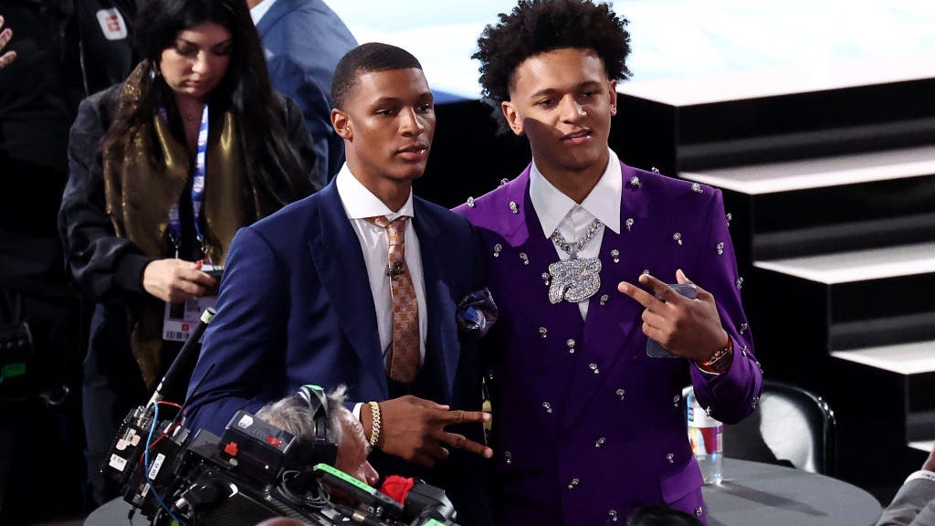 In unexpected twist, Rockets select Jabari Smith No. 3 overall, Paolo Banchero goes No. 1