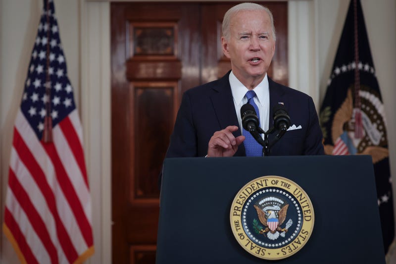 President Joe Biden addresses the Supreme Court's decision to overturn Roe vs. Wade.