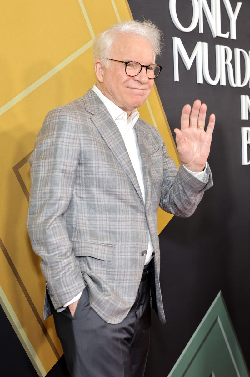 LOS ANGELES, CALIFORNIA - JUNE 27: Steve Martin attends the Los Angeles premiere of "Only Murders In The Building" Season 2 at DGA Theater Complex on June 27, 2022 in Los Angeles, California.