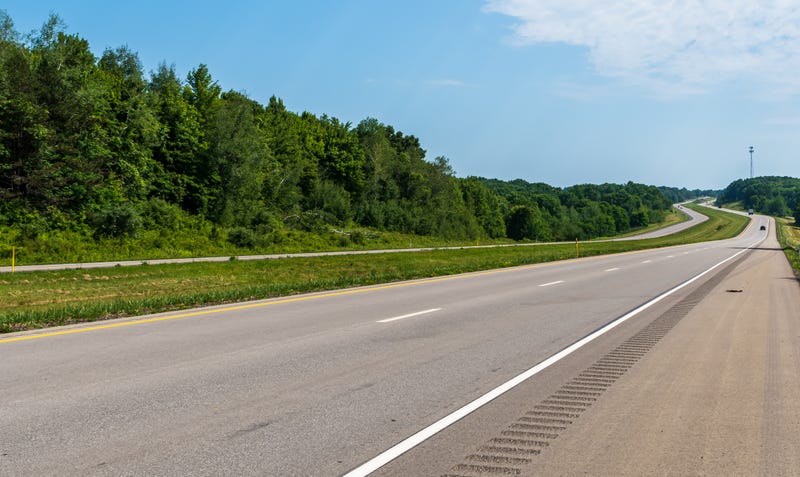 PennDOT is watching a section of Route 8 where rocks appear to be falling from a hillside