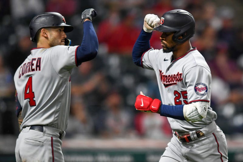 Byron Buxton, Carlos Correa, Minnesota Twins