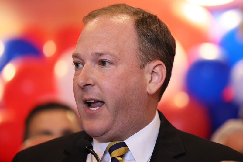 NY GOP Candidate for Governor Rep. Lee Zeldin (R-NY) speaks during his election night party at the Coral House on June 28, 2022 in Baldwin, New York. Front runner Rep. Zeldin won the GOP Primary for NY Governor over his three primary challengers. Zeldin is one of 139 House Republicans to object to the certification of the 2020 presidential election results after the insurrection at the Capitol Jan. 6, 2021.
