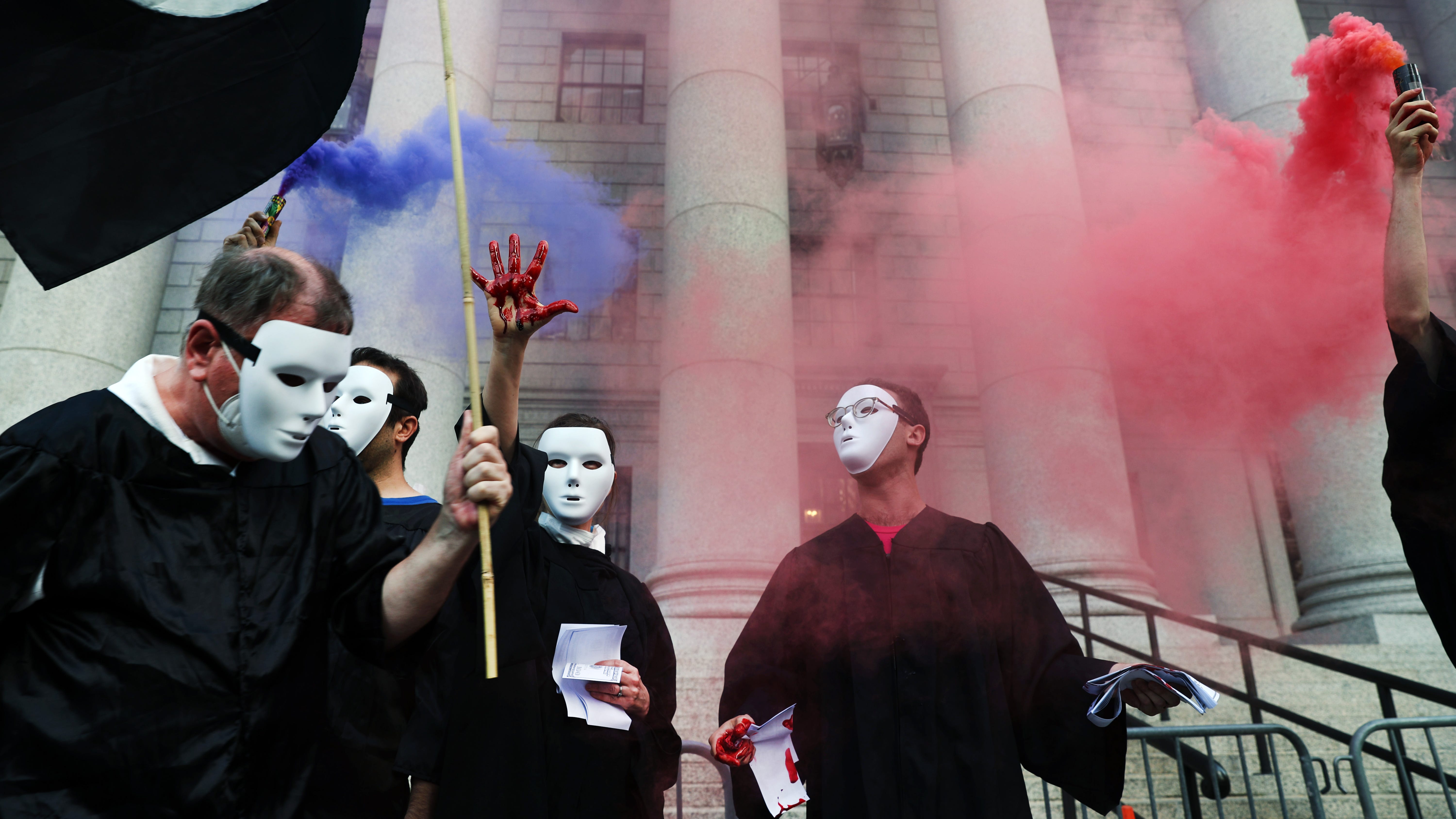 Protesters call for emergency vote on NY climate bill after Supreme Court neuters EPA