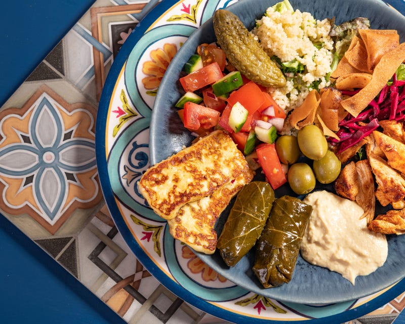 File photo: Mediterranean food