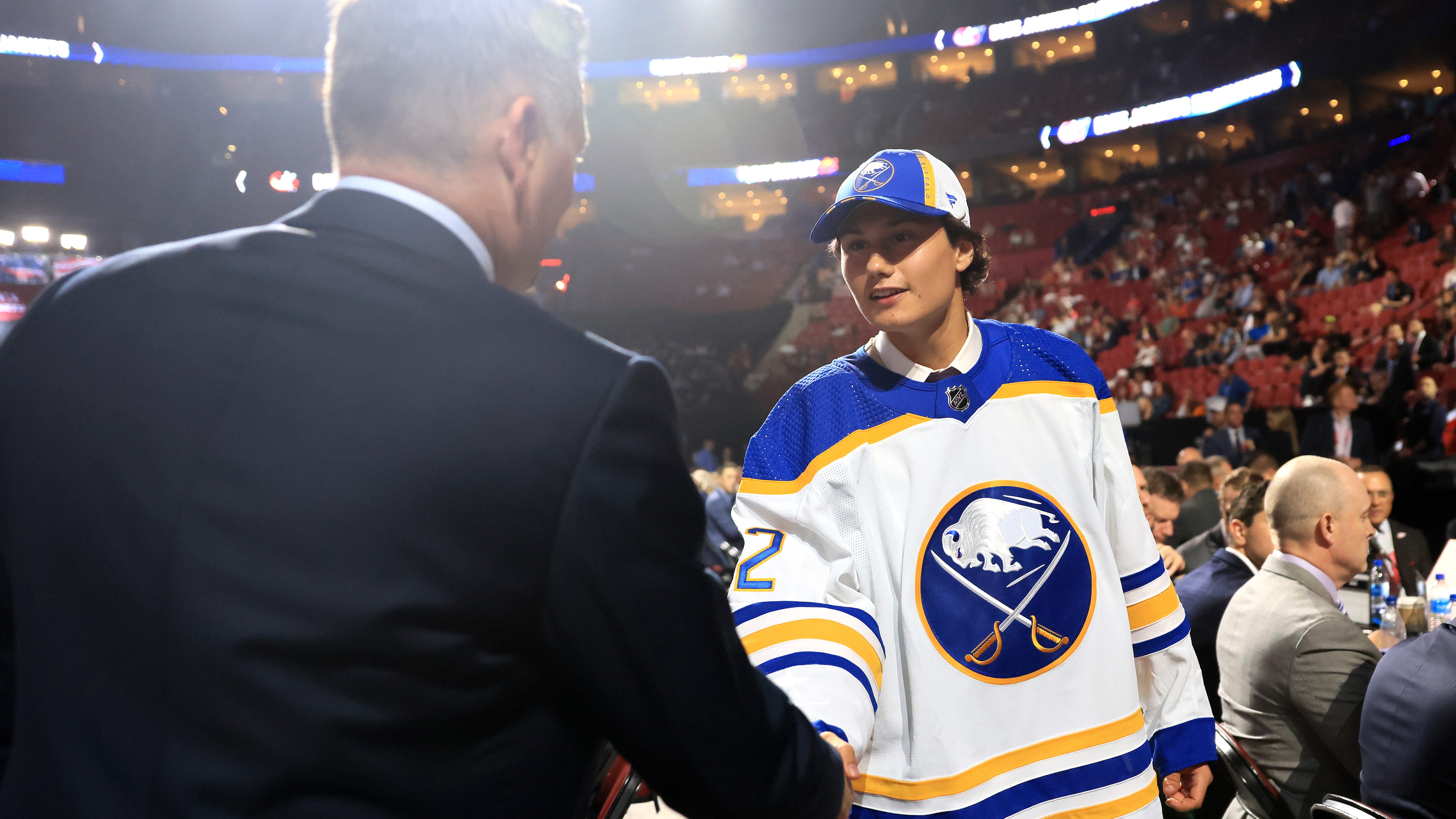 Sabres draft Mats Lindgren with 106th pick in 2022 NHL Draft
