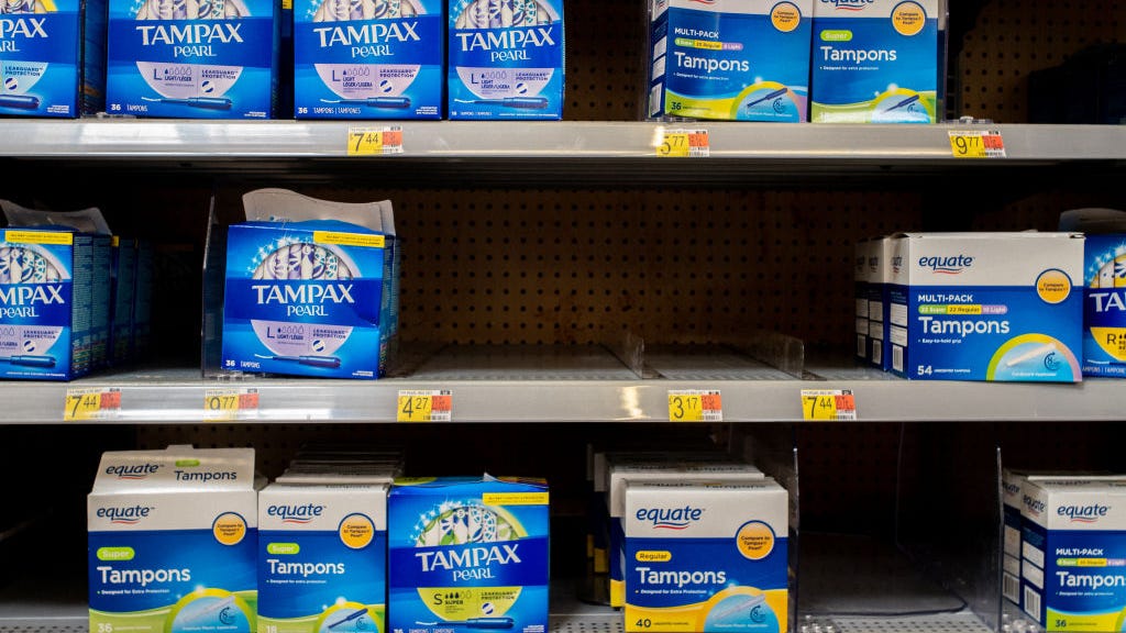 CVS lowers prices of menstrual products by 25 percent