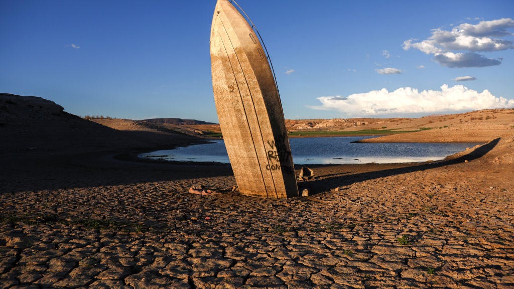 Climate change reveals sunken vessels, ghost villages, and more