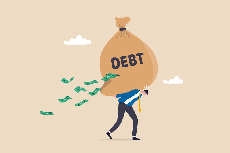 Debt burden. 