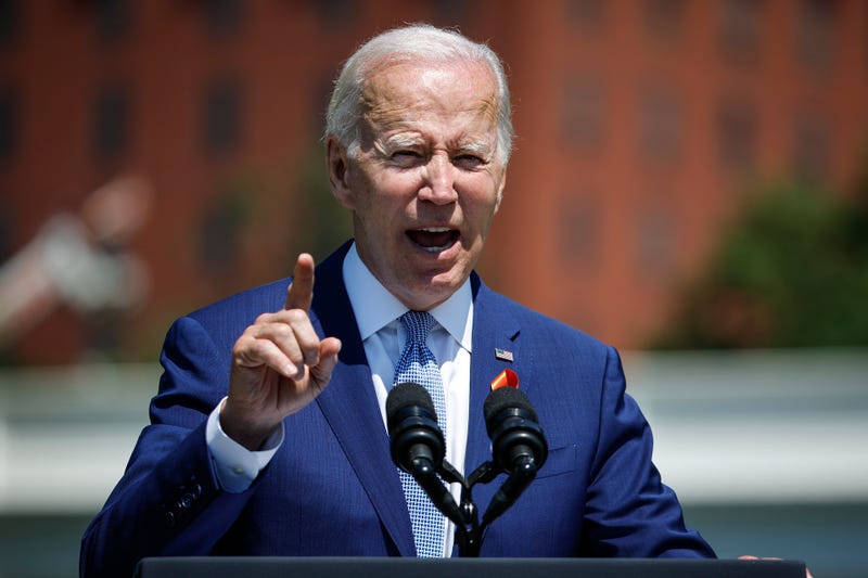 U.S. President Joe Biden delivers remarks at an event to celebrate the Bipartisan Safer Communities Act on the South Lawn of the White House on July 11, 2022 in Washington, D.C.