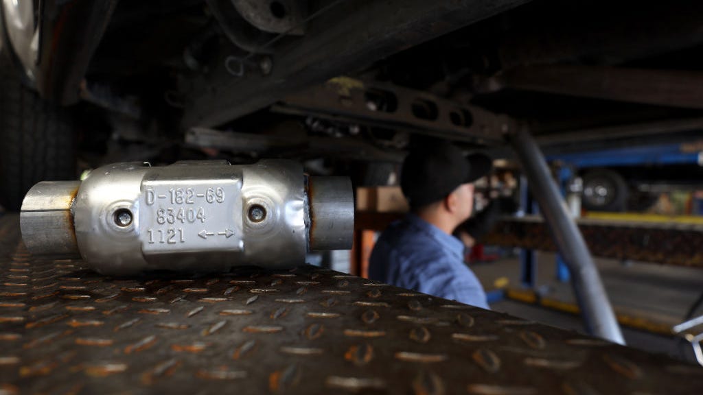Police find 300 suspected stolen catalytic converters at East Bay recycling center