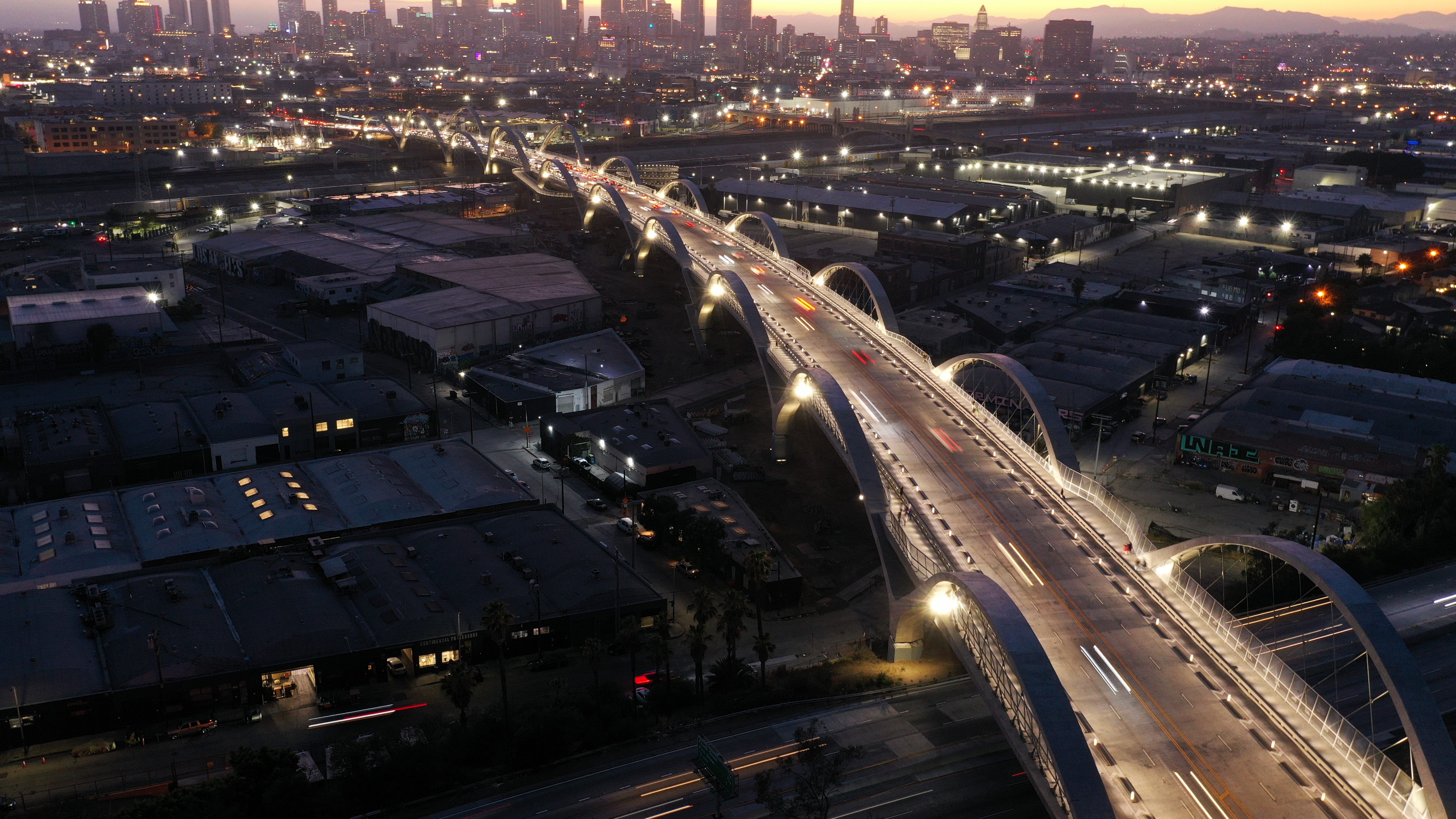 L.A. City Council approves $129,000 to remove graffiti from Sixth Street Bridge