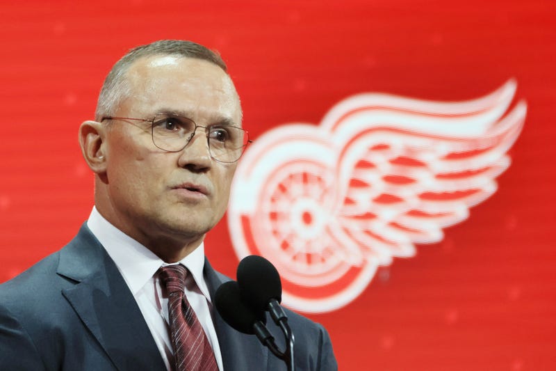 Red Wings GM Steve Yzerman