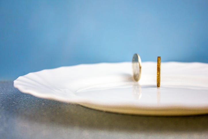 empty plate