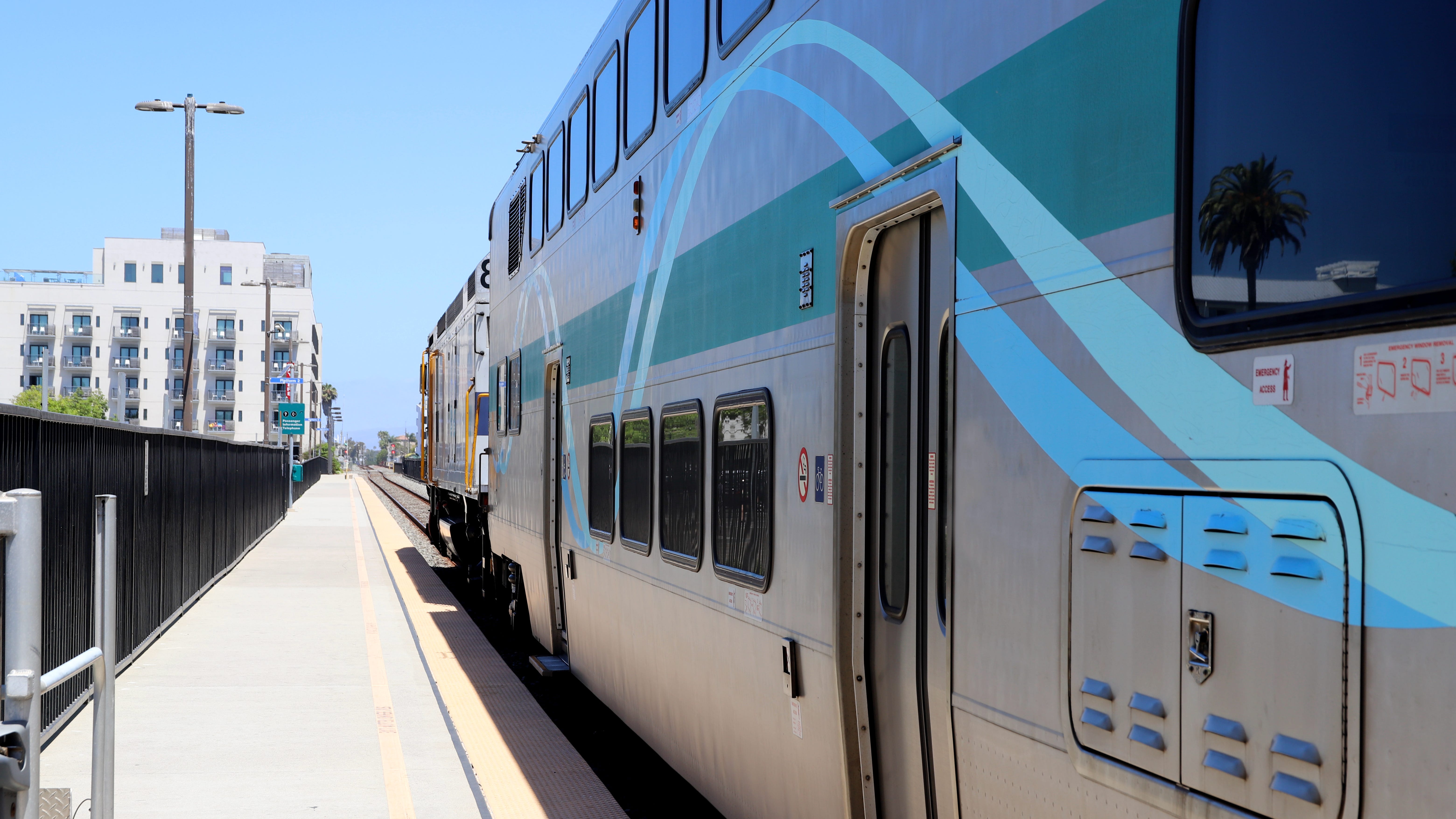 Stolen vehicle suspect arrested after colliding with Metrolink train
