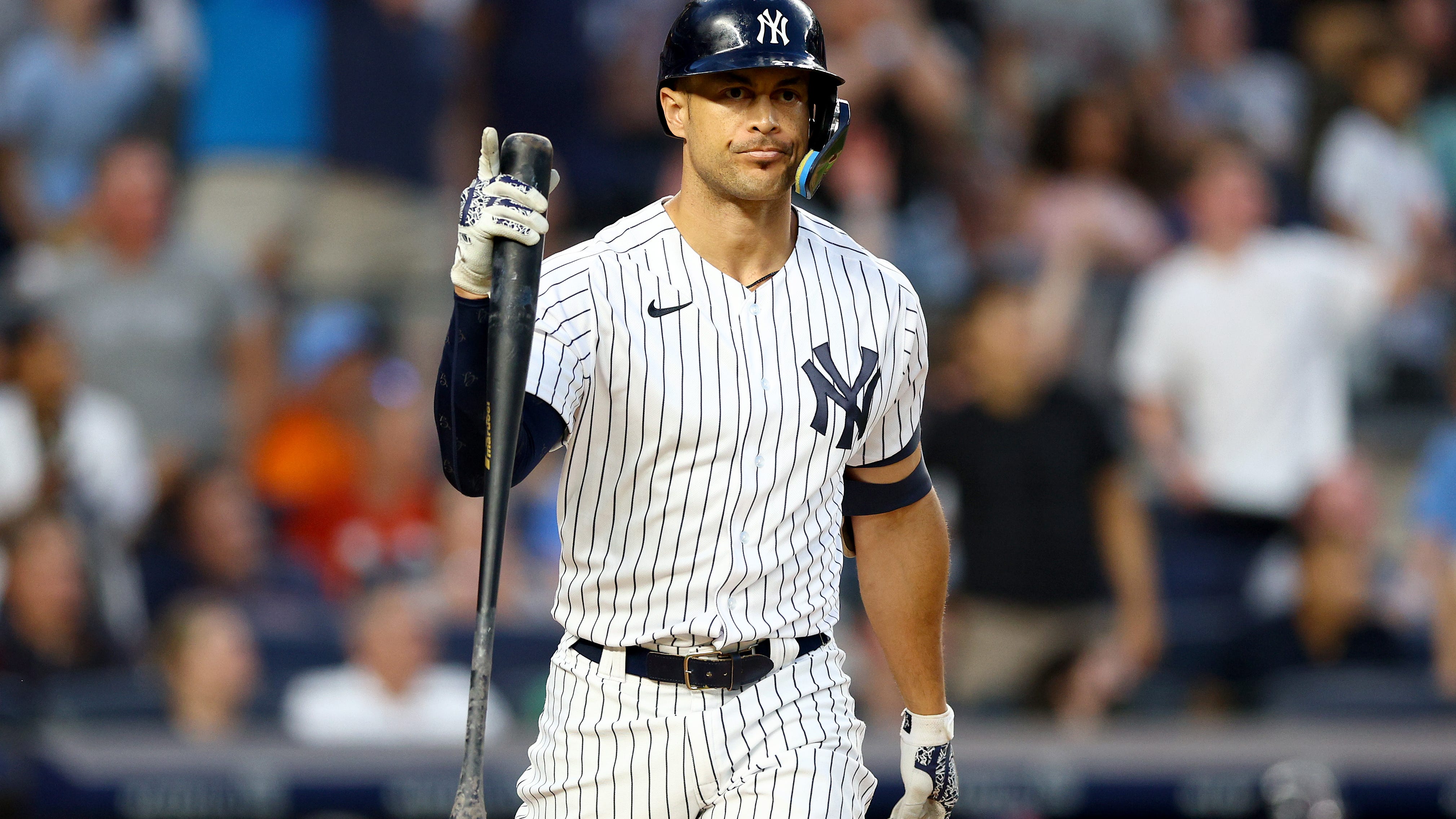Giancarlo Stanton facing a 47 mph pitch went as you likely expected