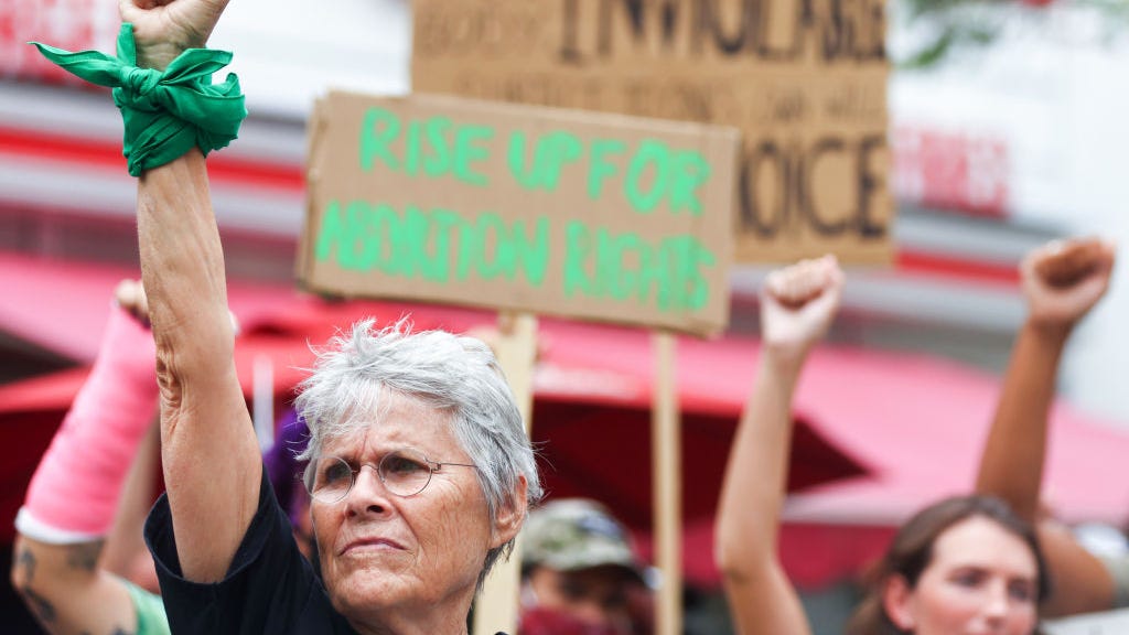 Abortion rights protest at LACMA shuts down traffic, two arrested