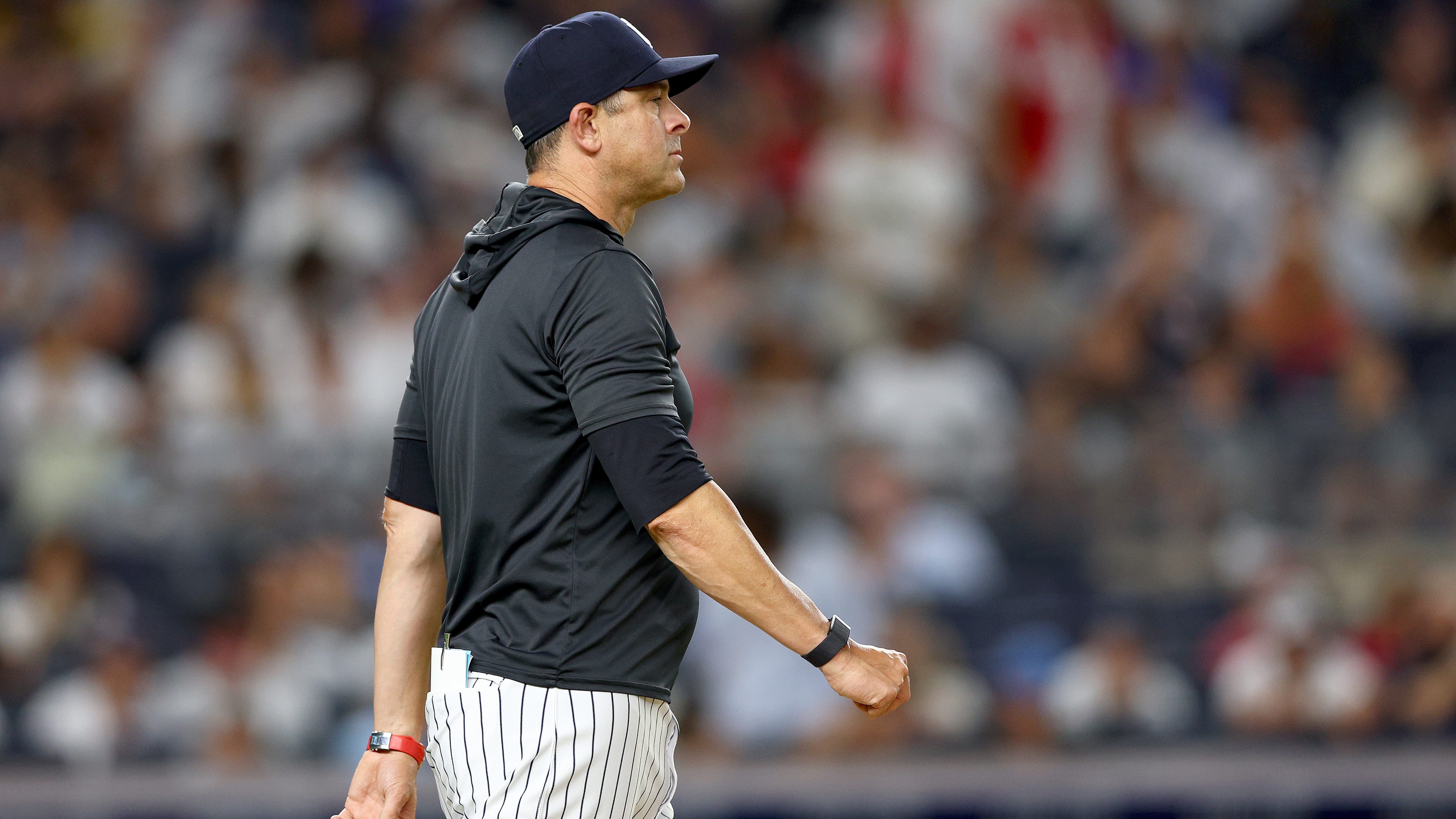Aaron Boone expects Yankees to look different against Astros if they meet in playoffs