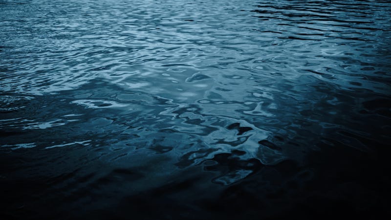 Surface of Dark Blue Water