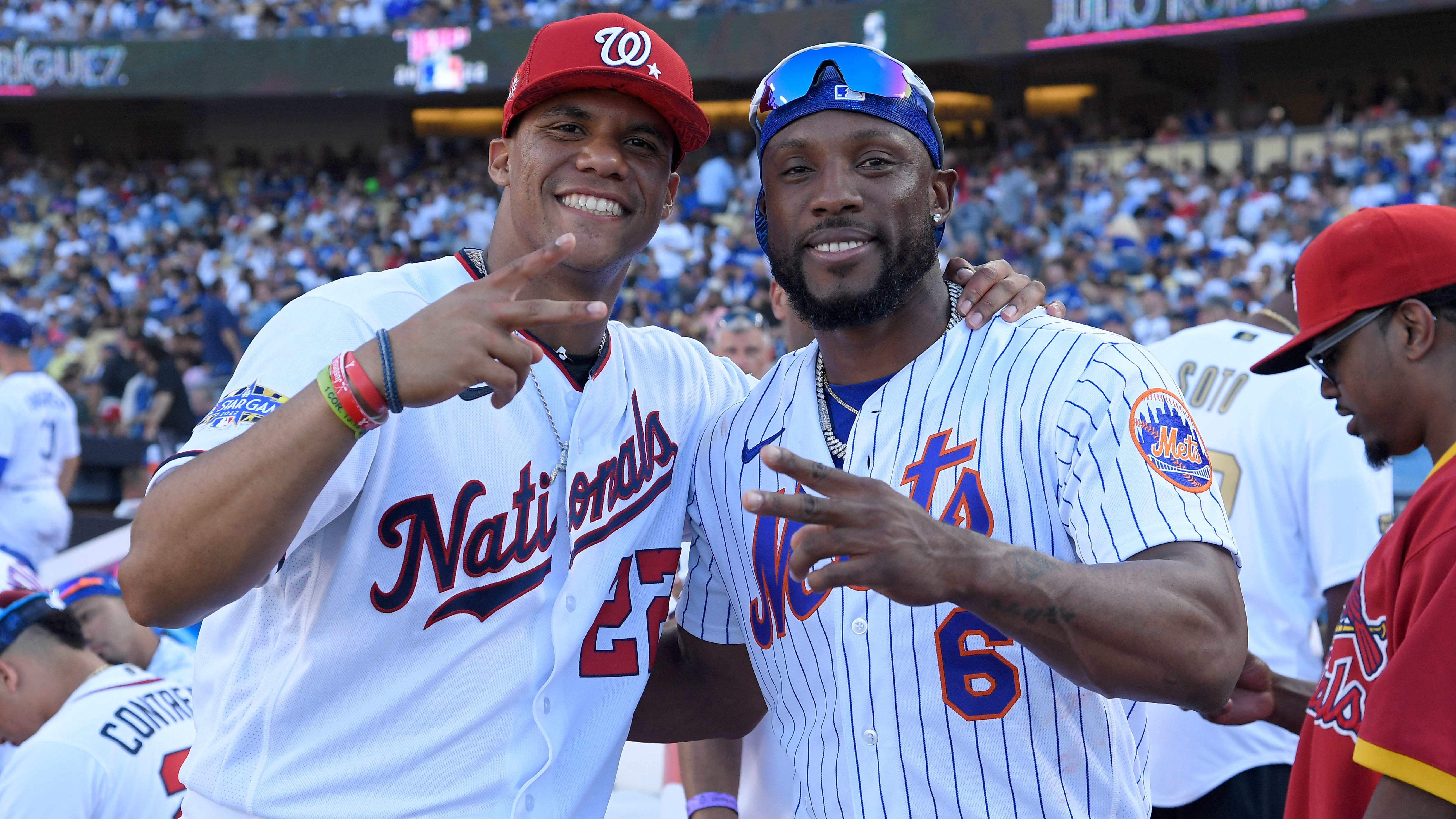 Starling Marte was trending during Home Run Derby for 'tampering' with Juan Soto