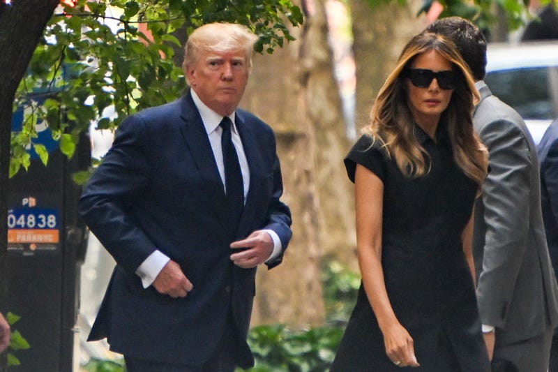 Donald and Melania Trump