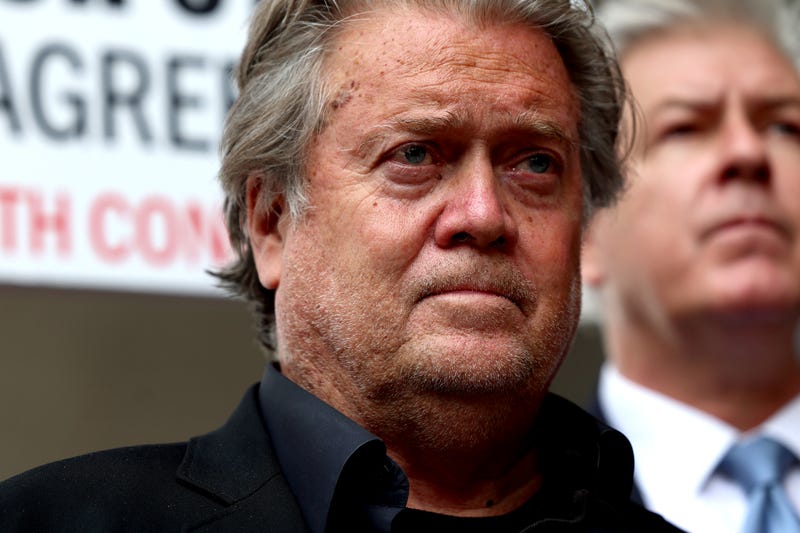 Steve Bannon up close