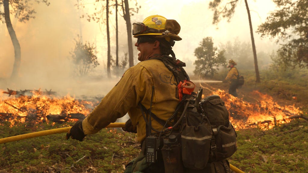 Firefighters' heat-blocking gear contains toxic chemicals