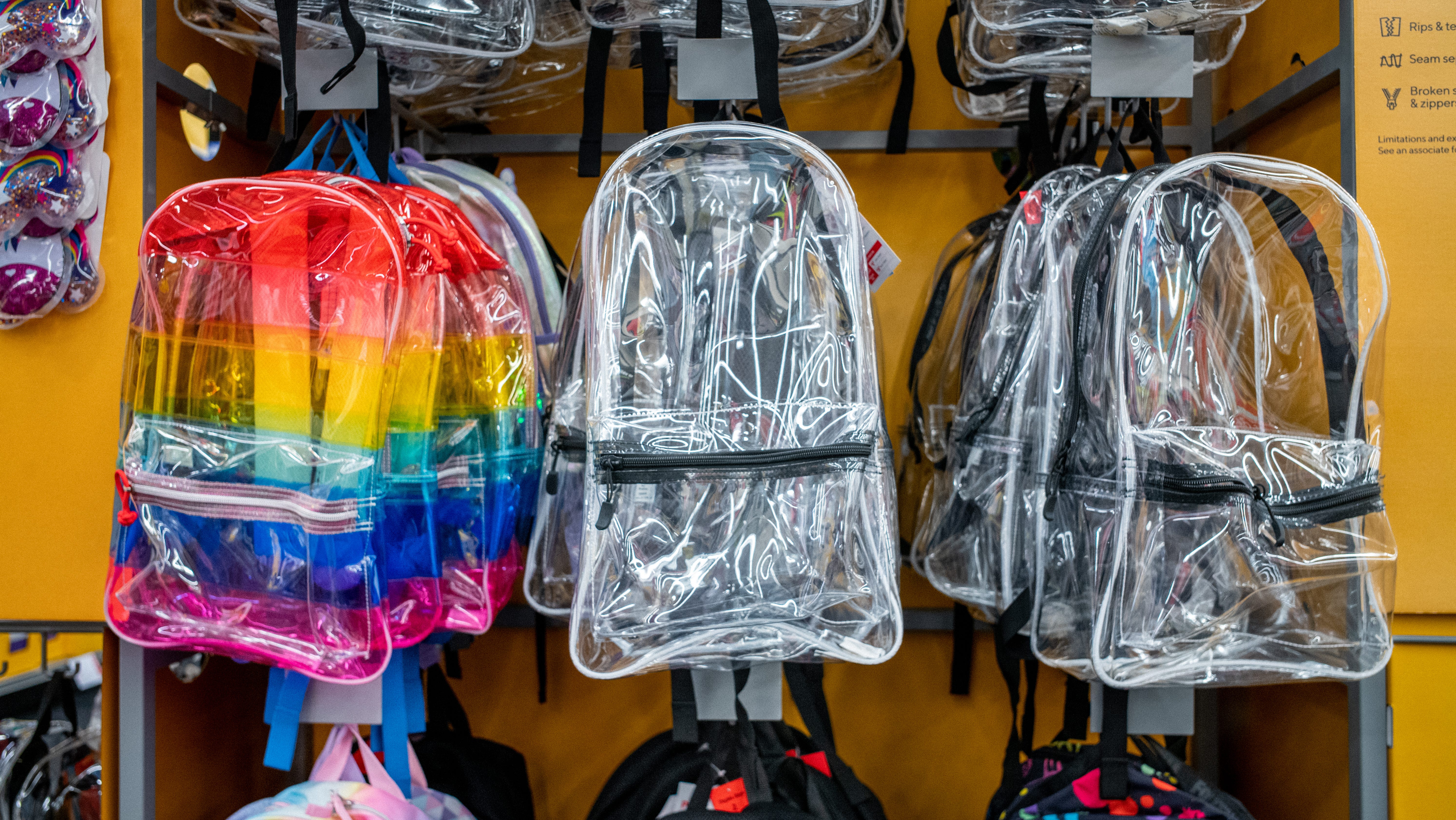 NJ school district to require see-through backpacks in response to mass shootings