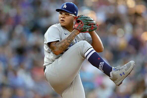 Julio Urias is one of the best pitchers in baseball right now.
