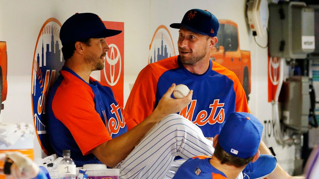 Max Scherzer says Jacob deGrom sold him on Rangers