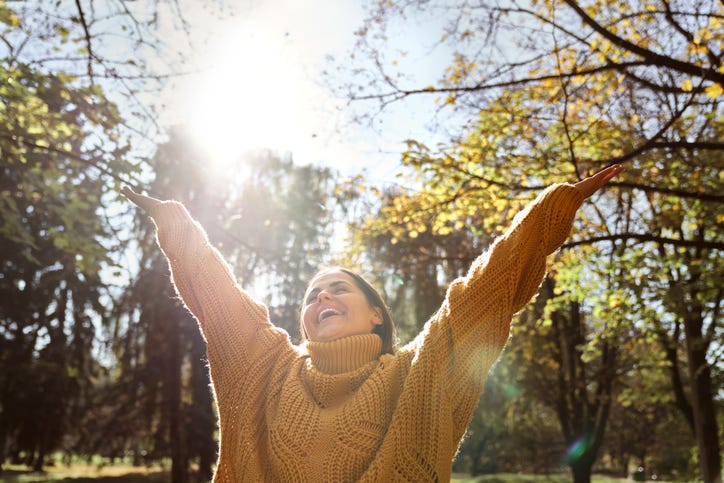 fall sunshine