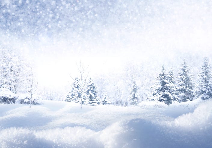 Snowing
