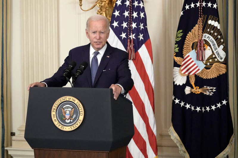 U.S. President Joe Biden delivers remarks before signing The Inflation Reduction Act in the State Dining Room of the White House August 16, 2022 in Washington, D.C.