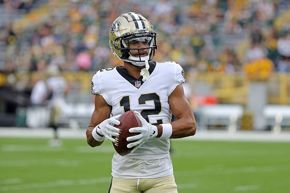 Chris Olave and the Saints will play in London in Week 4.