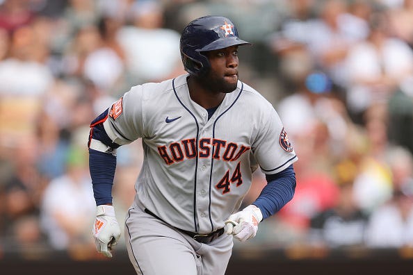 Yordan Alvarez and the Astros are our pick to win the AL West. 