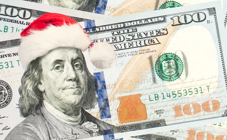Christmas money