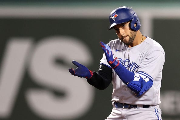 George Springer is one of the best right fielders in baseball right now. 