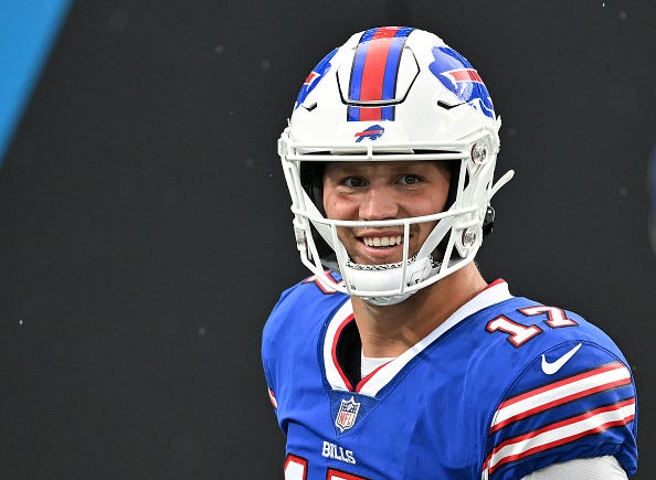 Josh Allen and the Bills are our picks to win the AFC East.