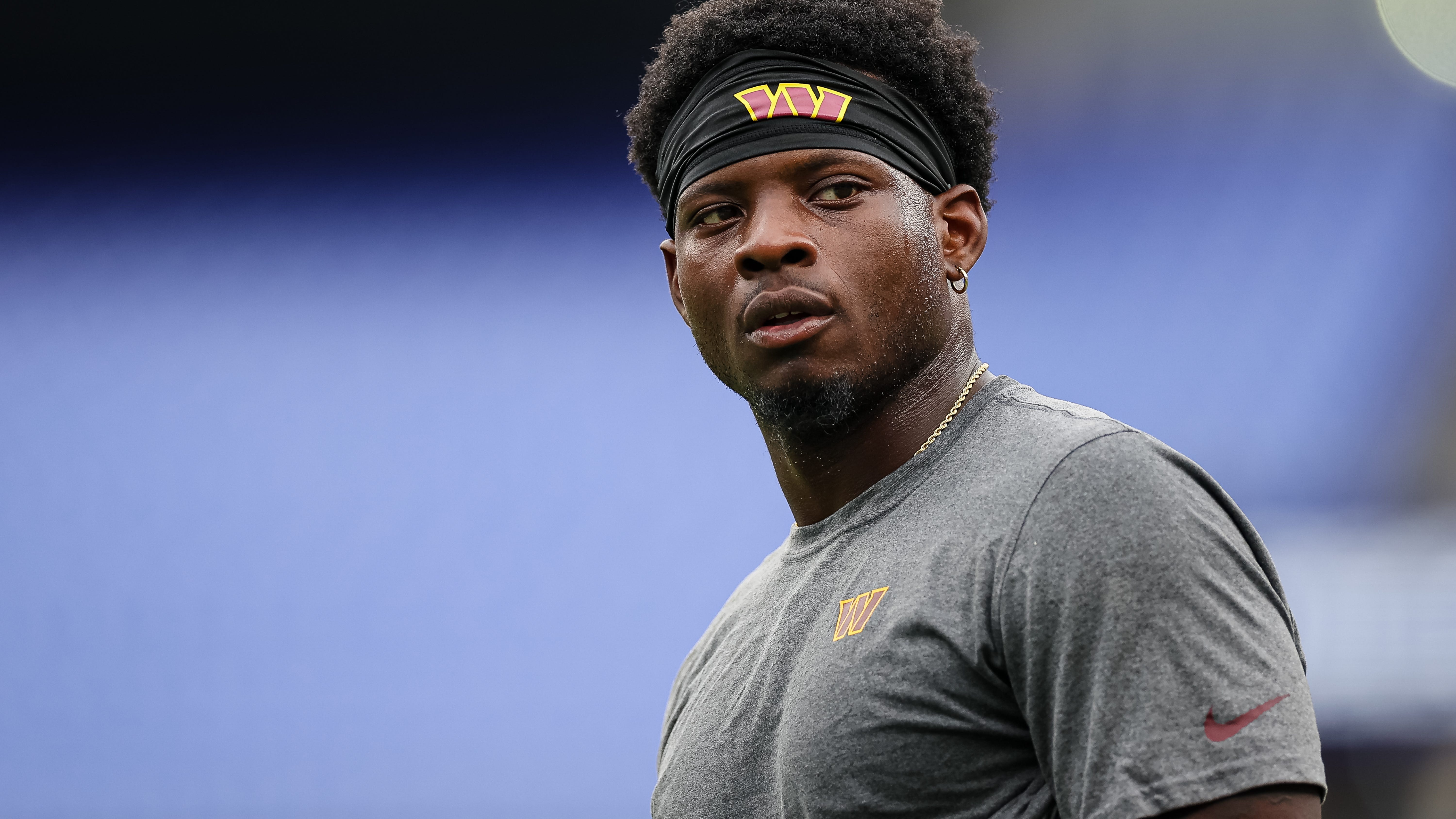 Brian Robinson returns to Commanders' facility two days after shooting